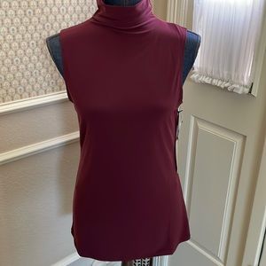 NWT Halogen Funnel Neck Sleeveless